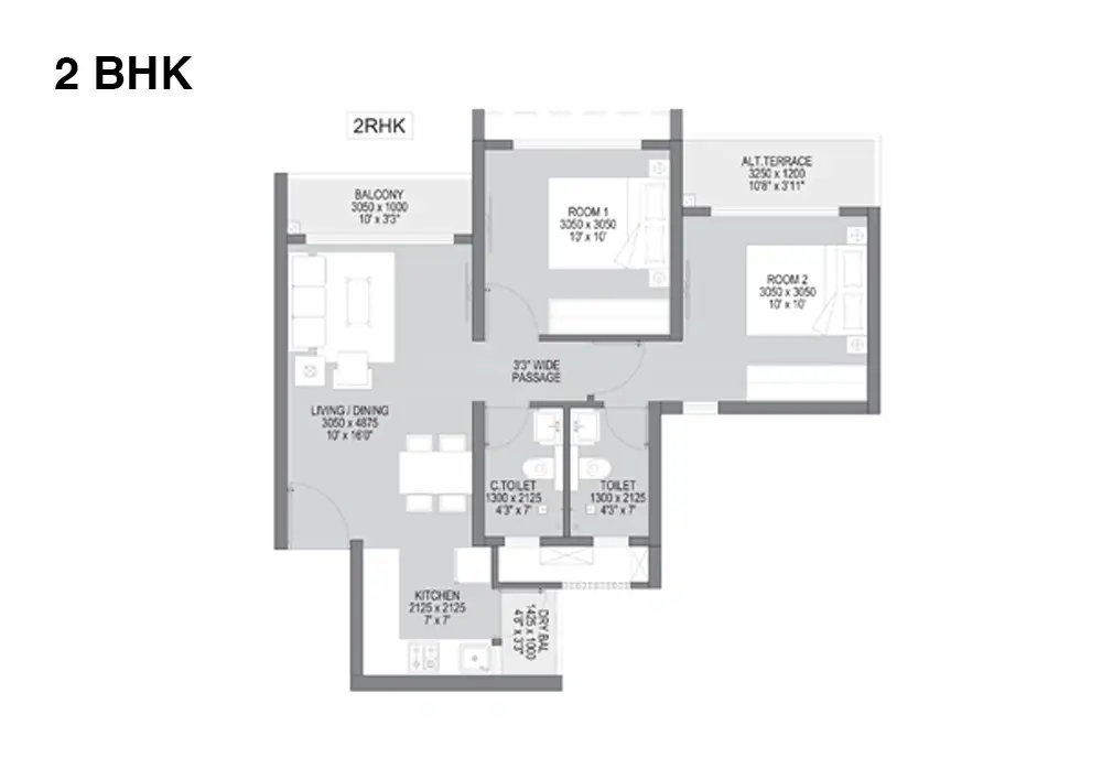 2 BHK